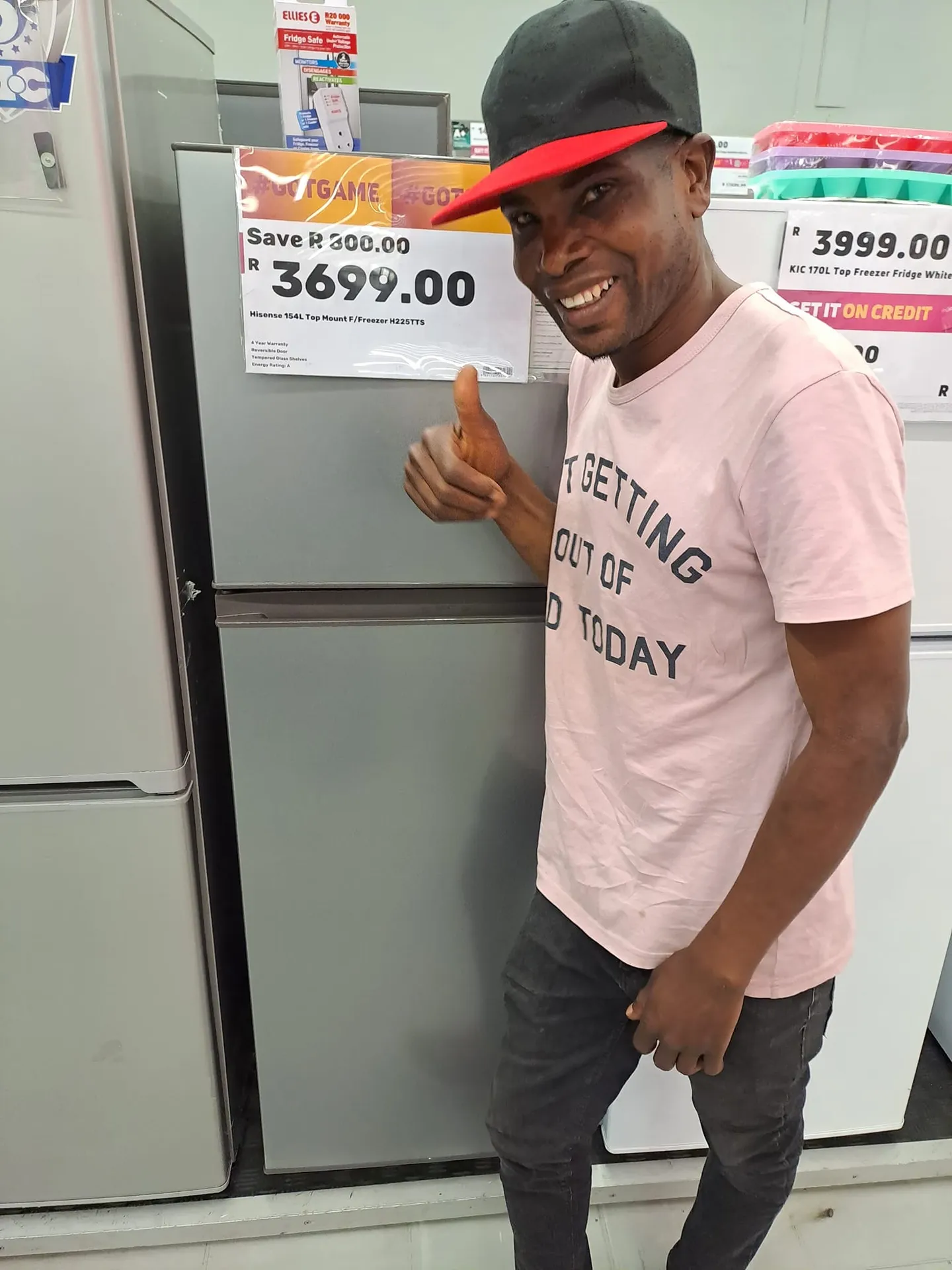 Handyman With New Job Buys First-Ever Fridge for Family